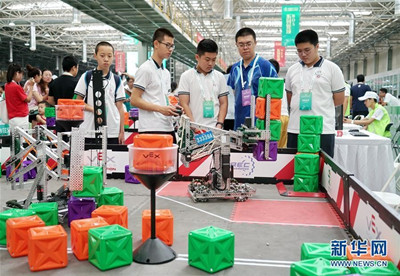 河北保定：2019世界机器人大赛总决赛开赛